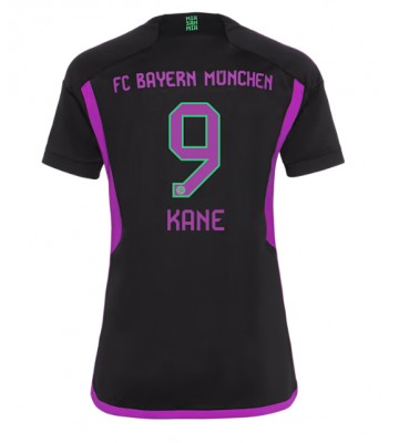 Bayern Munich Harry Kane #9 Bortedrakt Kvinner 2023-24 Kortermet
